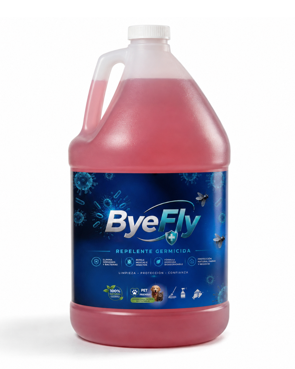 ByeFly – Multiusos Germicida y Repelente de Moscas  100% Natural