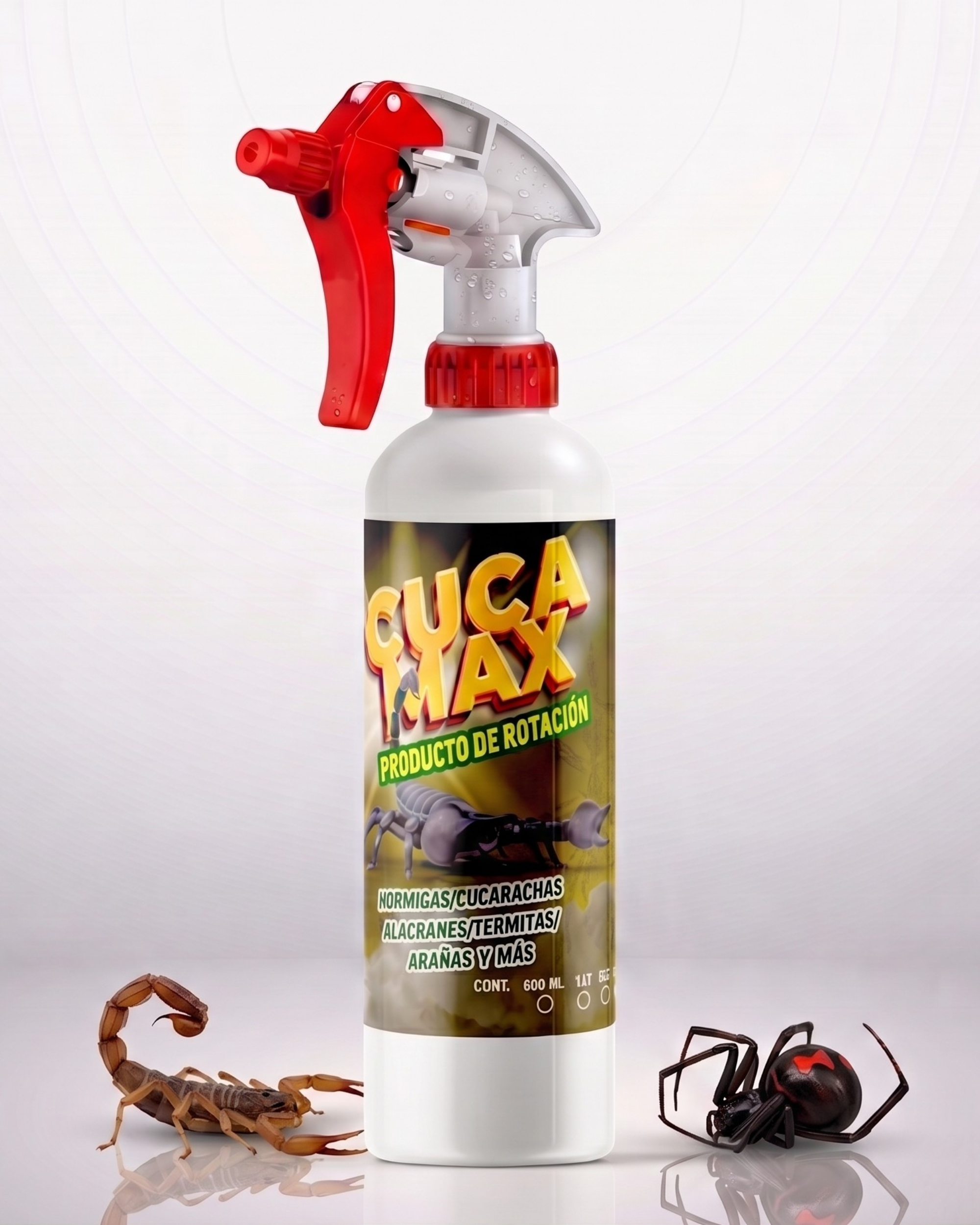Cuca Max – Elimina Plagas Vivas al Instante | Control de Plagas