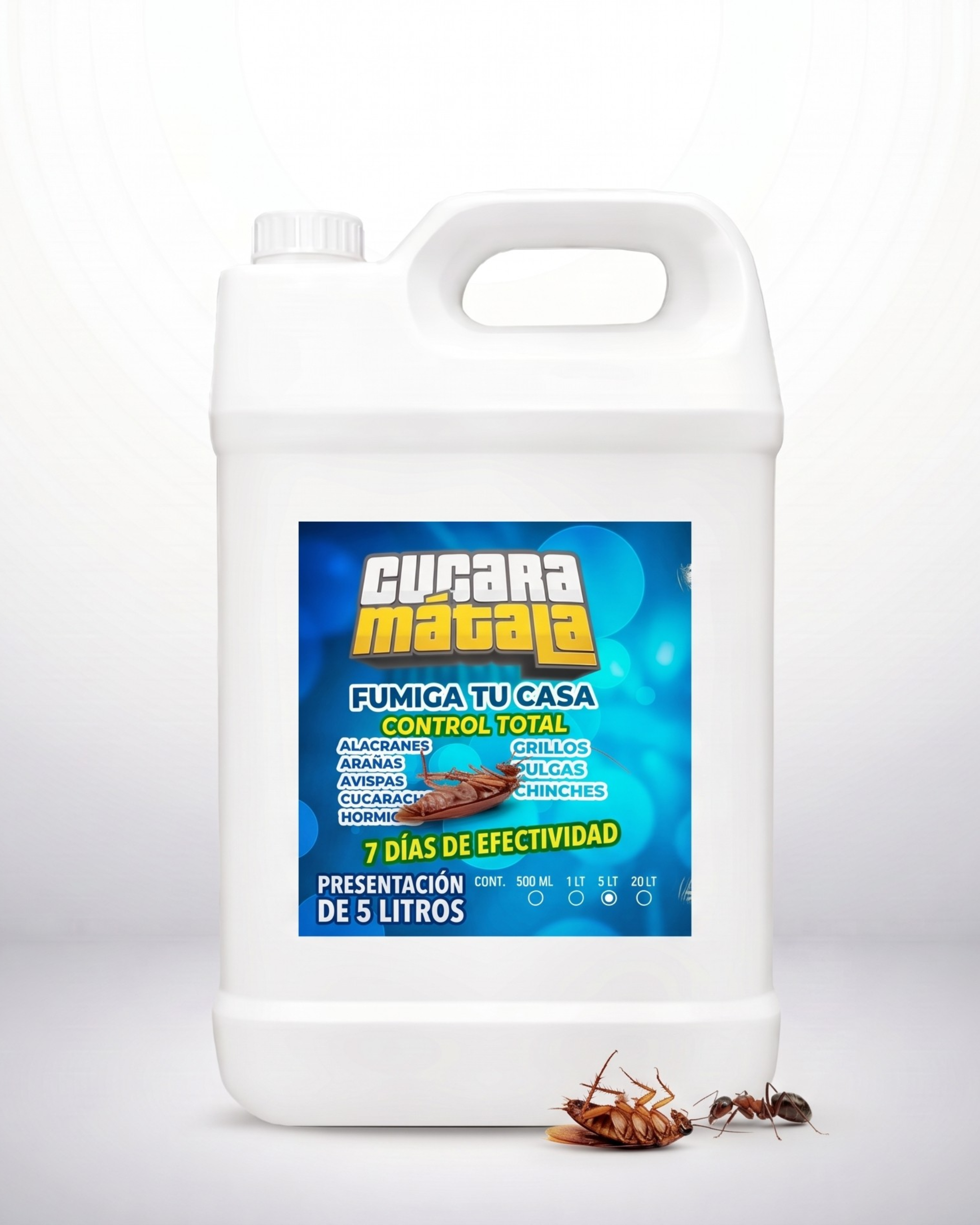 Cucara Mátala – Insecticida para 25+ Plagas Rastreras | Control de Plagas