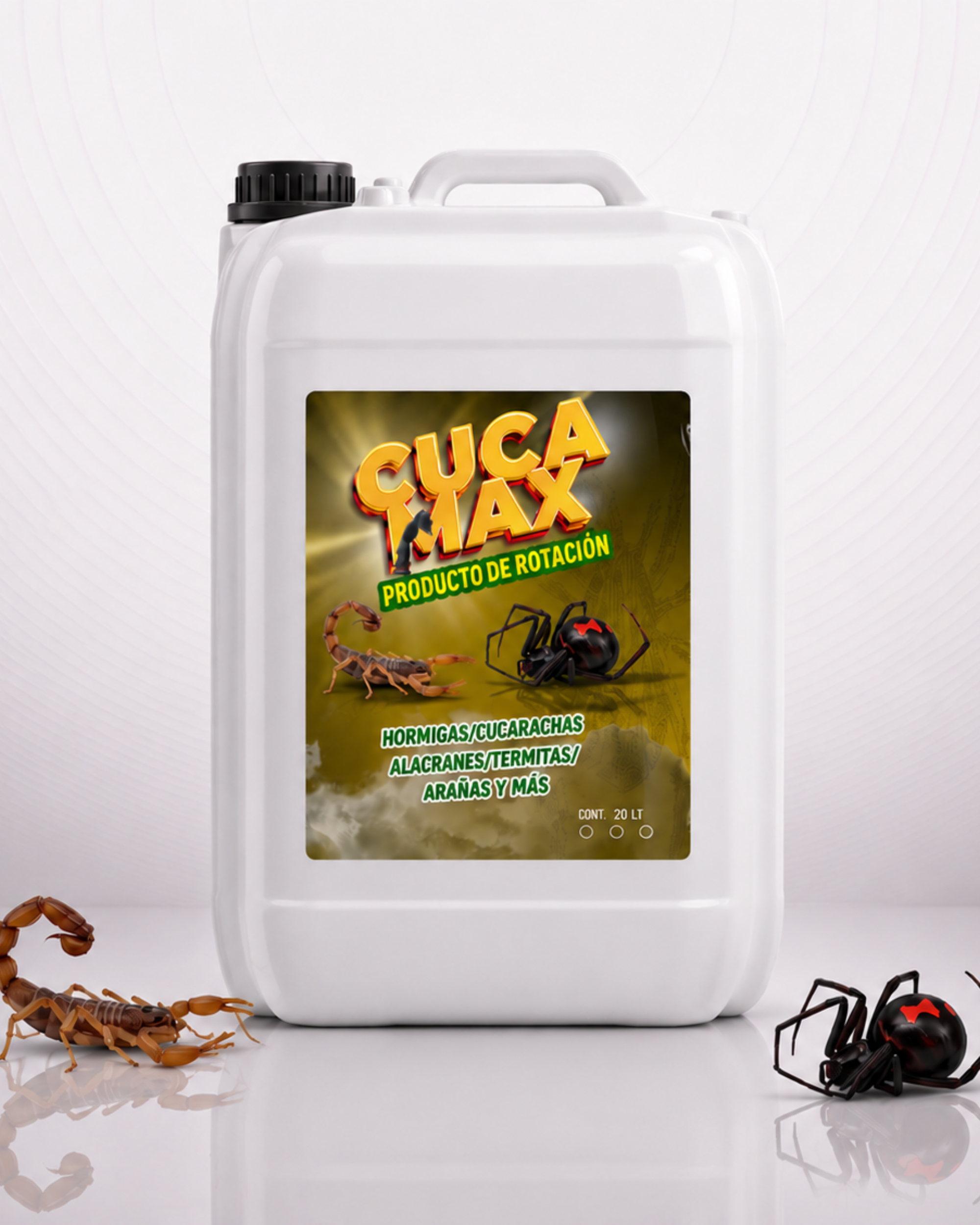 Cuca Max – Elimina Plagas Vivas al Instante | Control de Plagas