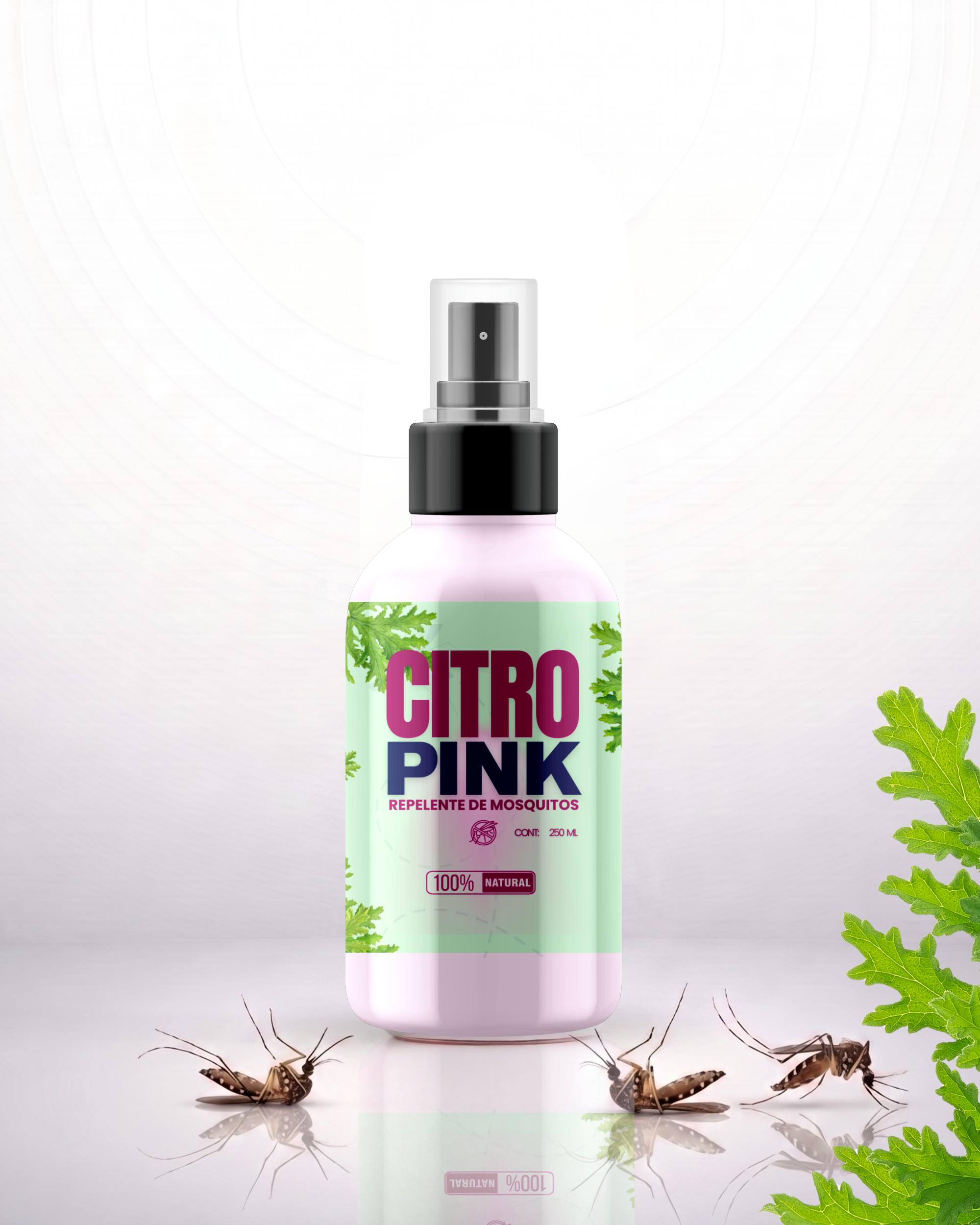 CitroPink – Repelente Natural de Citronela | Control de Plagas