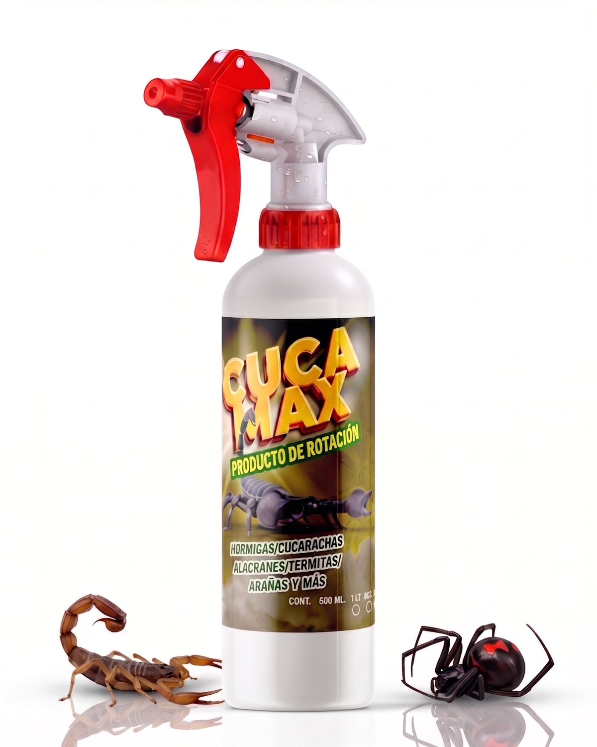 Cuca Max – Elimina Plagas Vivas al Instante
