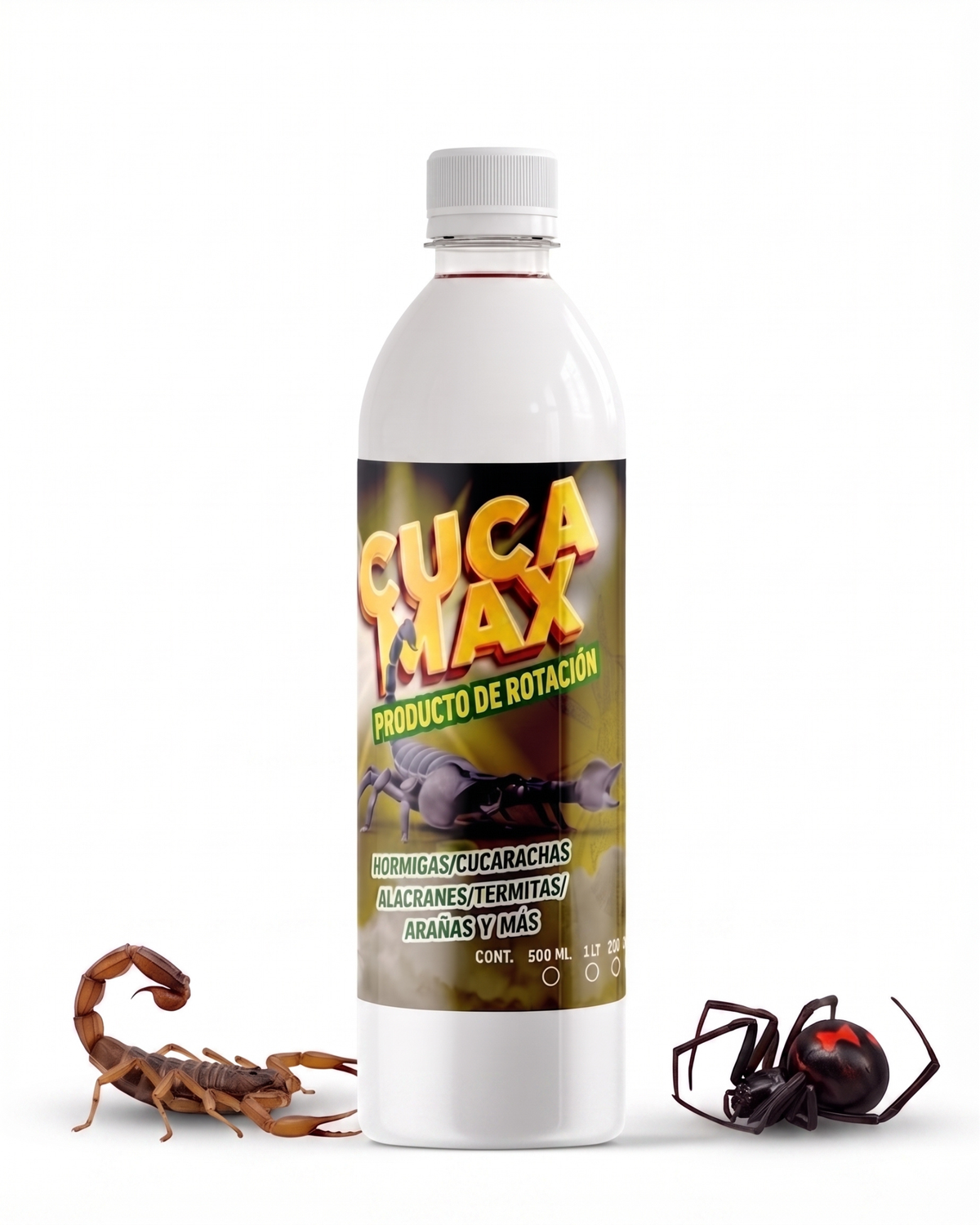 Cuca Max – Elimina Plagas Vivas al Instante
