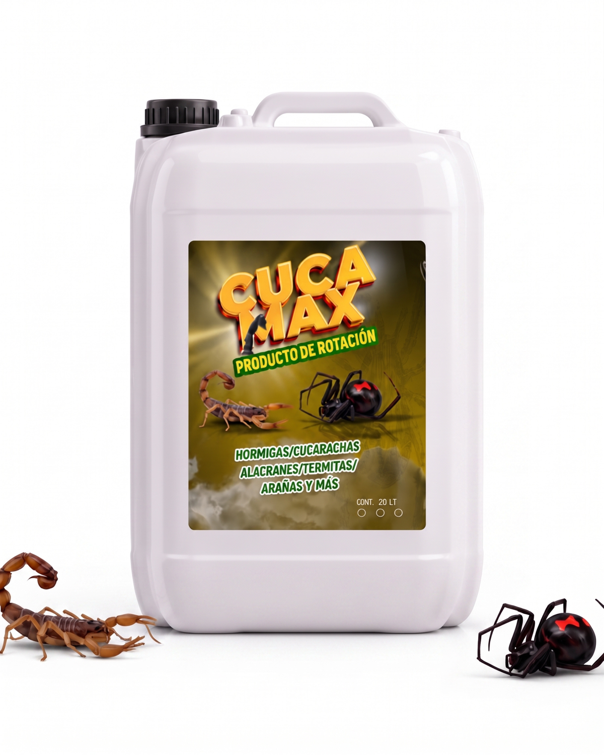 Cuca Max – Elimina Plagas Vivas al Instante