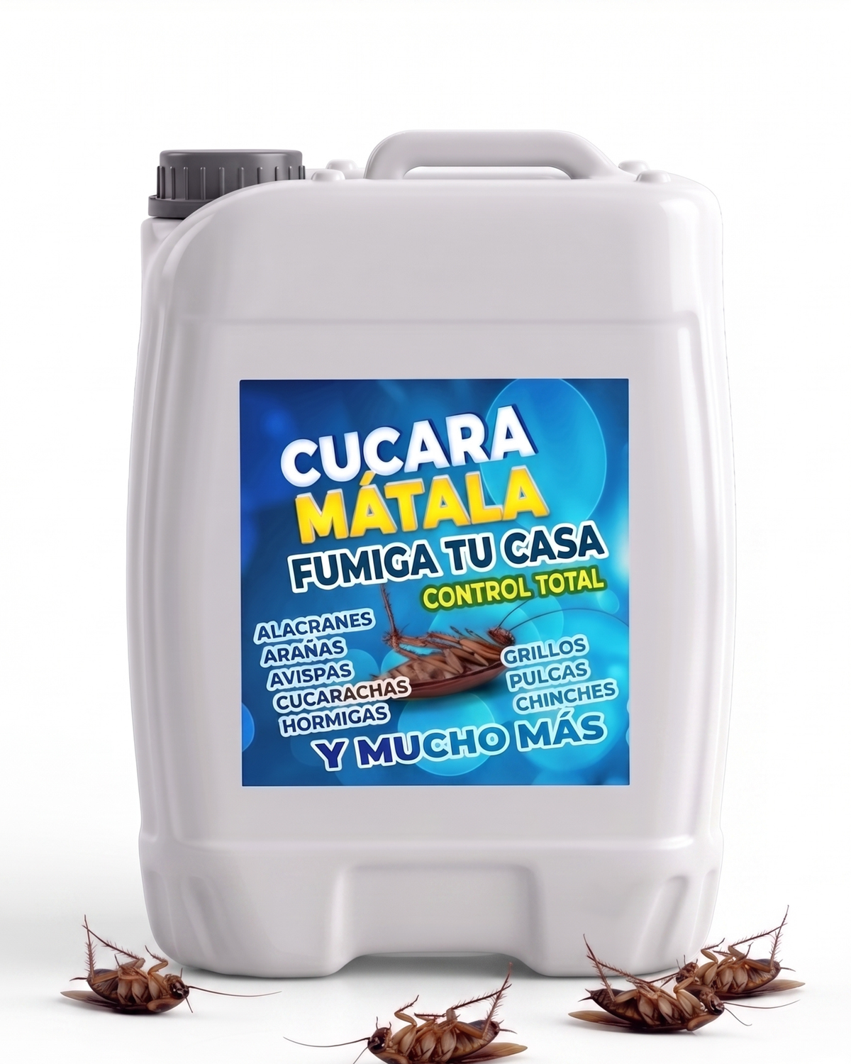 Cucara Mátala – Insecticida para 25+ Plagas Rastreras