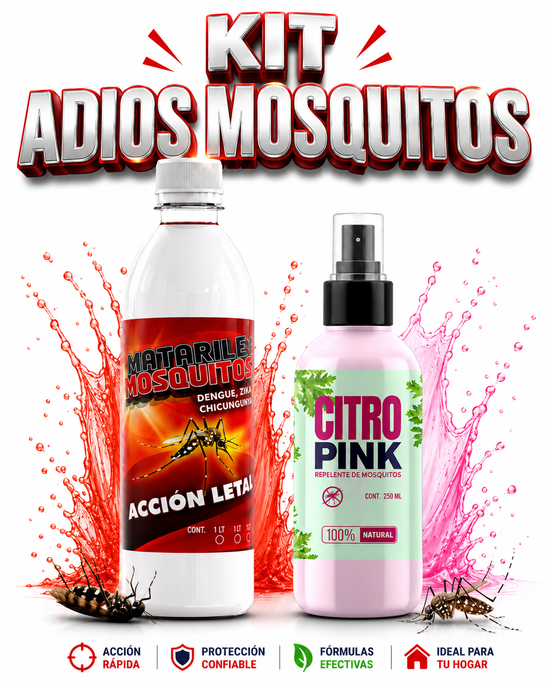 Kit Adiós Mosquitos